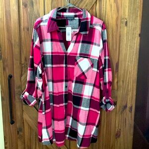 Plaid Flannel Shirt